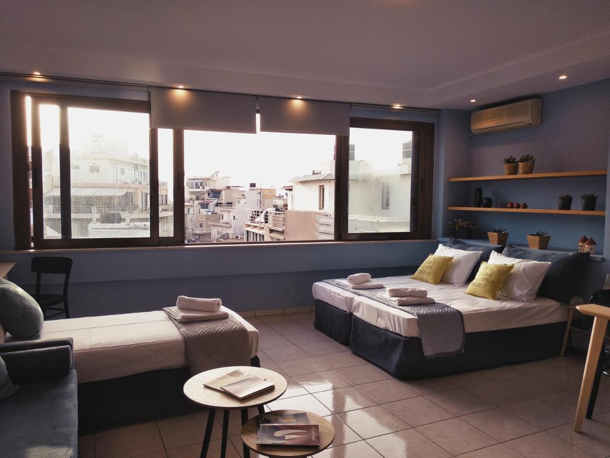 Light Blue Apartment イラクリオン エクステリア 写真